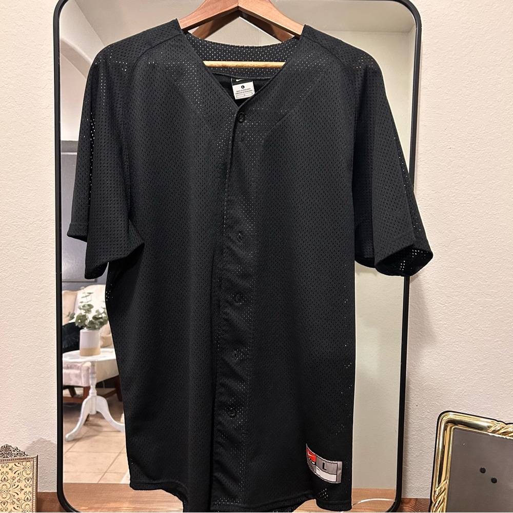 Nike Black Mesh Men's Jersey